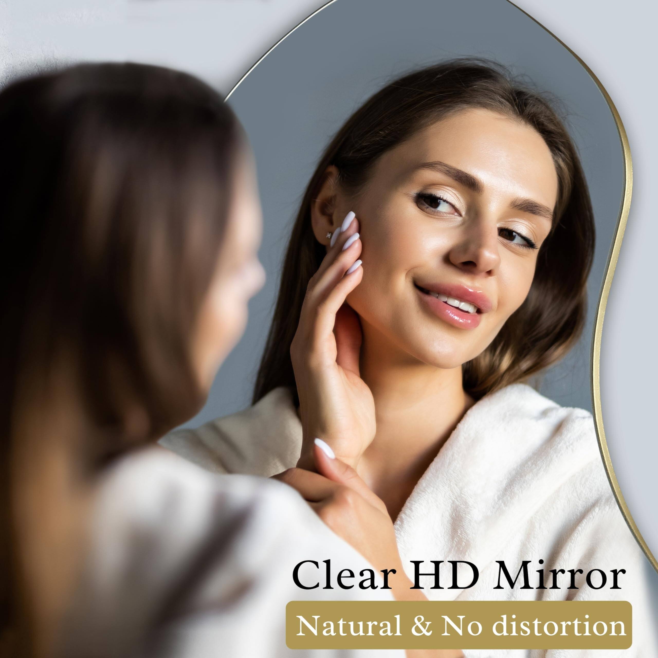 Clear HD Mirror  
Natural & No distortion