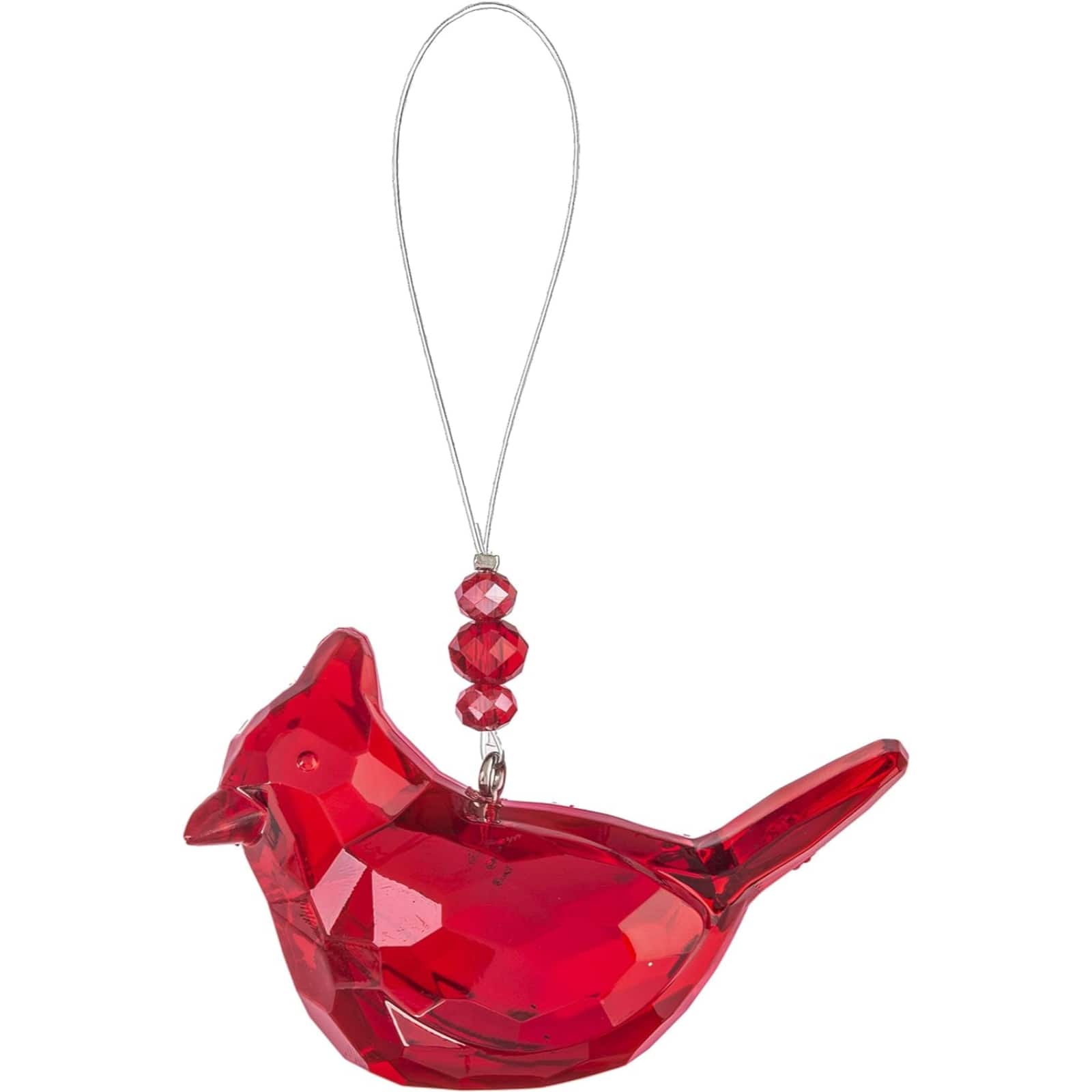Ganz - Cardinal of Comfort Christmas Ornament with Card 3 x 2.5 inch - Red