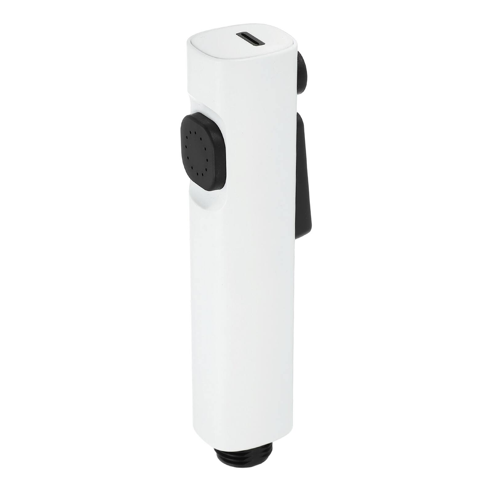 Front. Unique Bargains - Handheld Bidet Sprayer for Toilet Cleaning, Sprayer Kit Dual Spray Mode w/ Scraping Function & G1/2 Threaded (Style 3) - White.