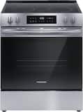 Frigidaire - 30 in. Wide 5 elements 5.3 Cu ft. Slide In Electric Range with Air Fry and Steam Clean - Stainless Steel