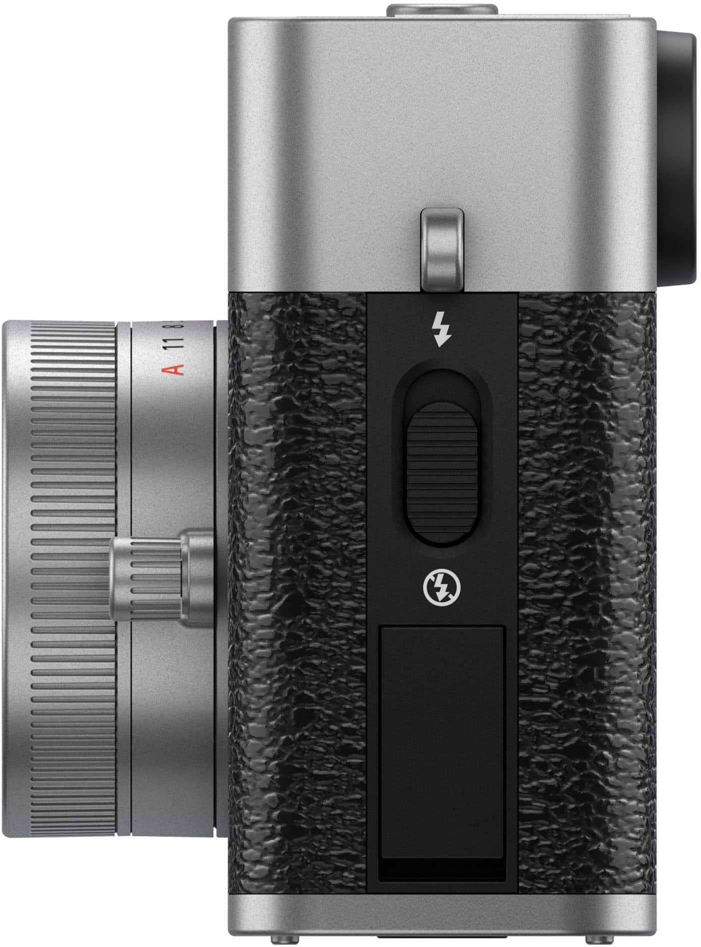 Alt View 4. Fujifilm - X half Premium Compact Camera - Silver.