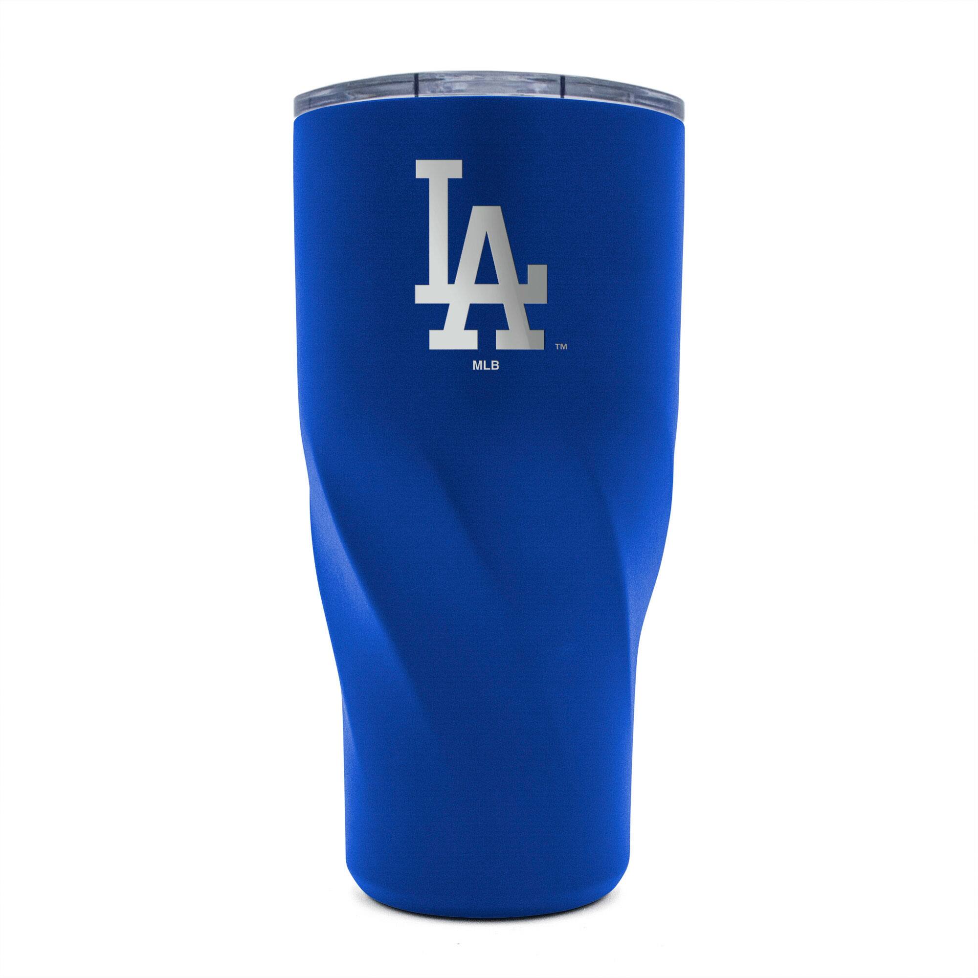 Front. WinCraft - Los Angeles Dodgers 30oz. Morgan Stainless Steel Tumbler - Multicolor.