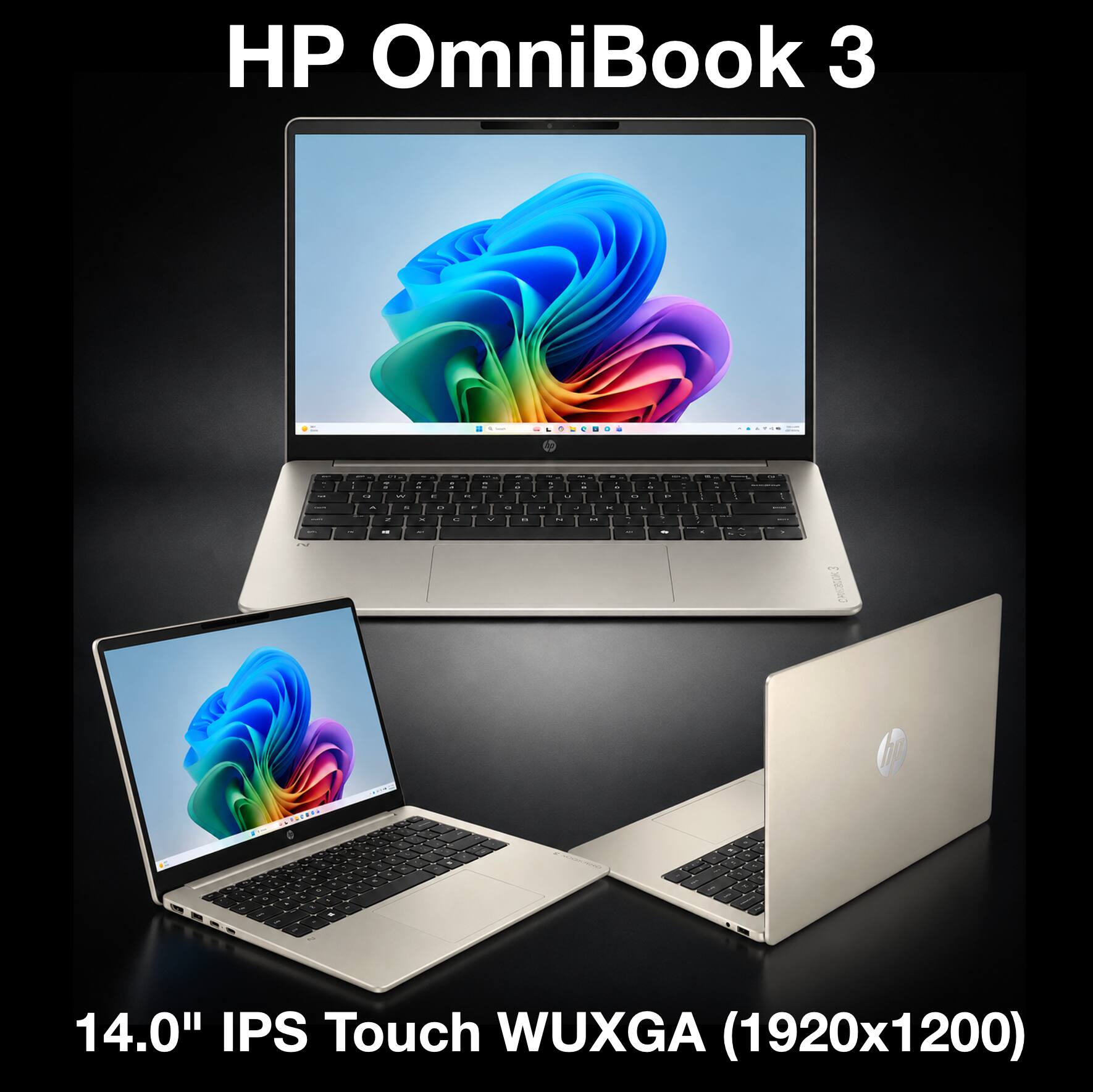 HP OmniBook 3

14.0" IPS Touch WUXGA (1920x1200)