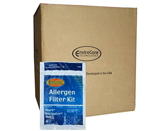 EnviroCore Technologies  
Allergen Filter Kit  
Shark Navigator NV22L  
Developed in the USA