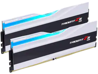 G.SKILL Trident Z5 RGB 64GB DDR5 6000MHz RAM (2x32GB) White - Best Buy G.SKILL Trident Z5 RGB 64GB DDR5 6000MHz RAM (2x32GB) White - Best Buy