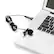Alt View 12. Saramonic - Lavalier Mic w/ USB-C Output, 6.6' Cable & USB Adapter for Mobile Devices & Computers - Black.