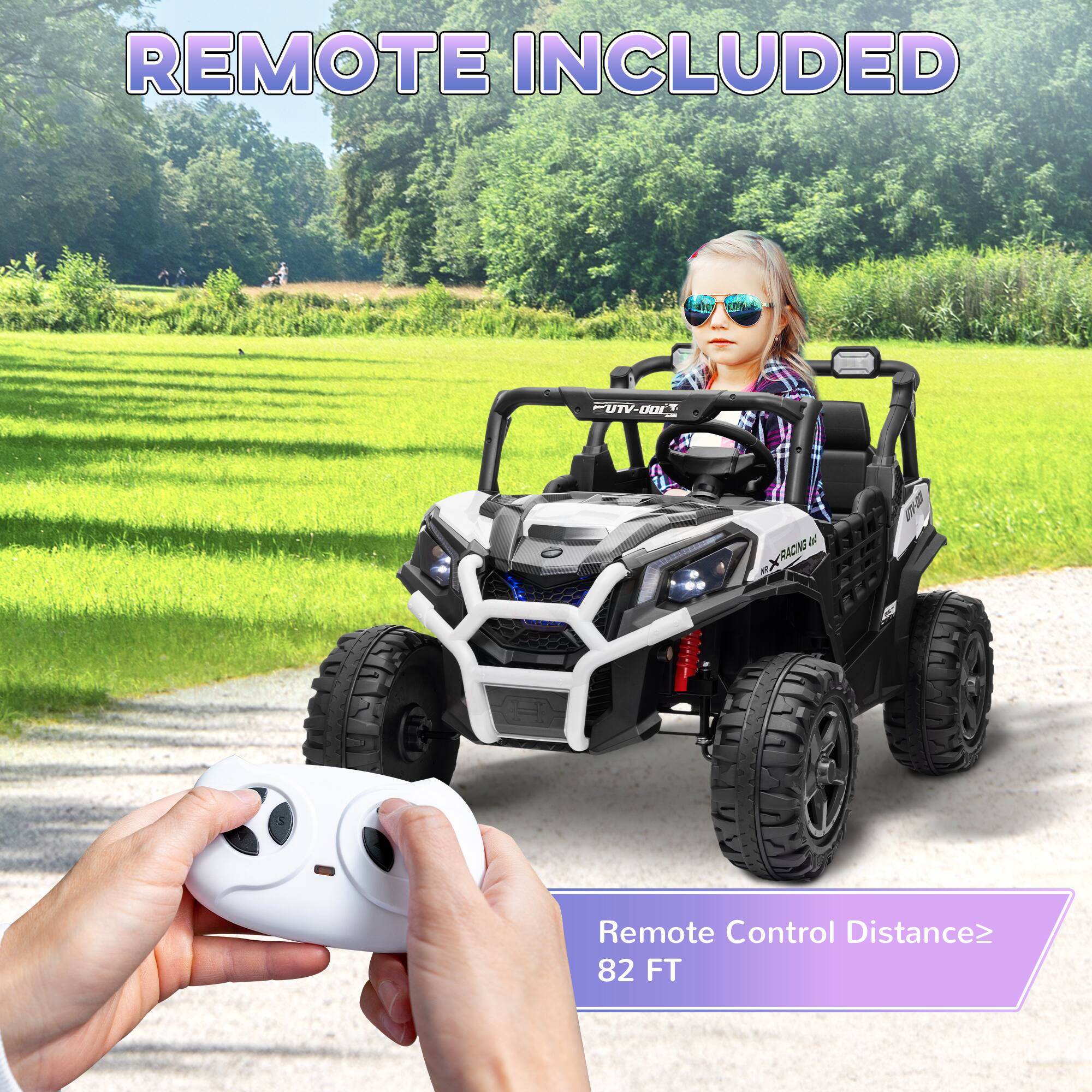 REMOTE INCLUDED

Remote Control Distance ≥ 82 FT