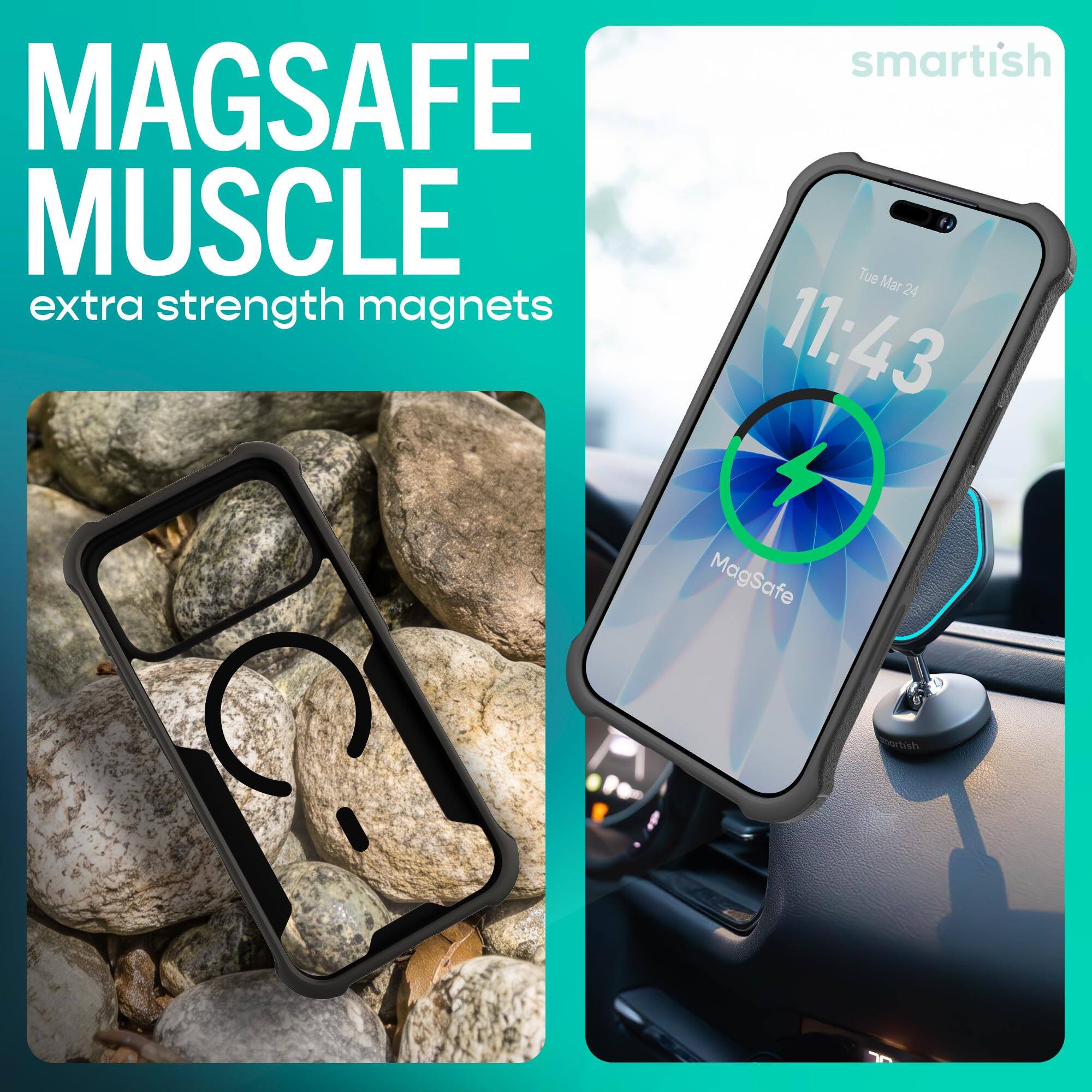 smartish MAGSAFE MUSCLE  
Tue Mar 24  
extra strength magnets  
11:43  
MagSafe
