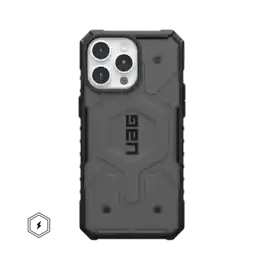 UAG - Pathfinder Series Case with Magsafe for Apple iPhone 15 Pro Max - Silver
