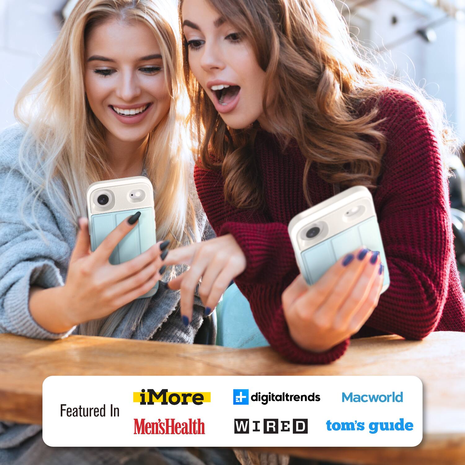 iMore  
Featured In  
Men's Health  
digitaltrends  
Macworld  
WIRED  
tom's guide