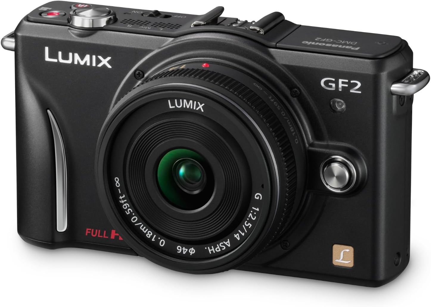 Panasonic Lumix DMC GF2 12 MP Micro Four Thirds Mirrorless Digital