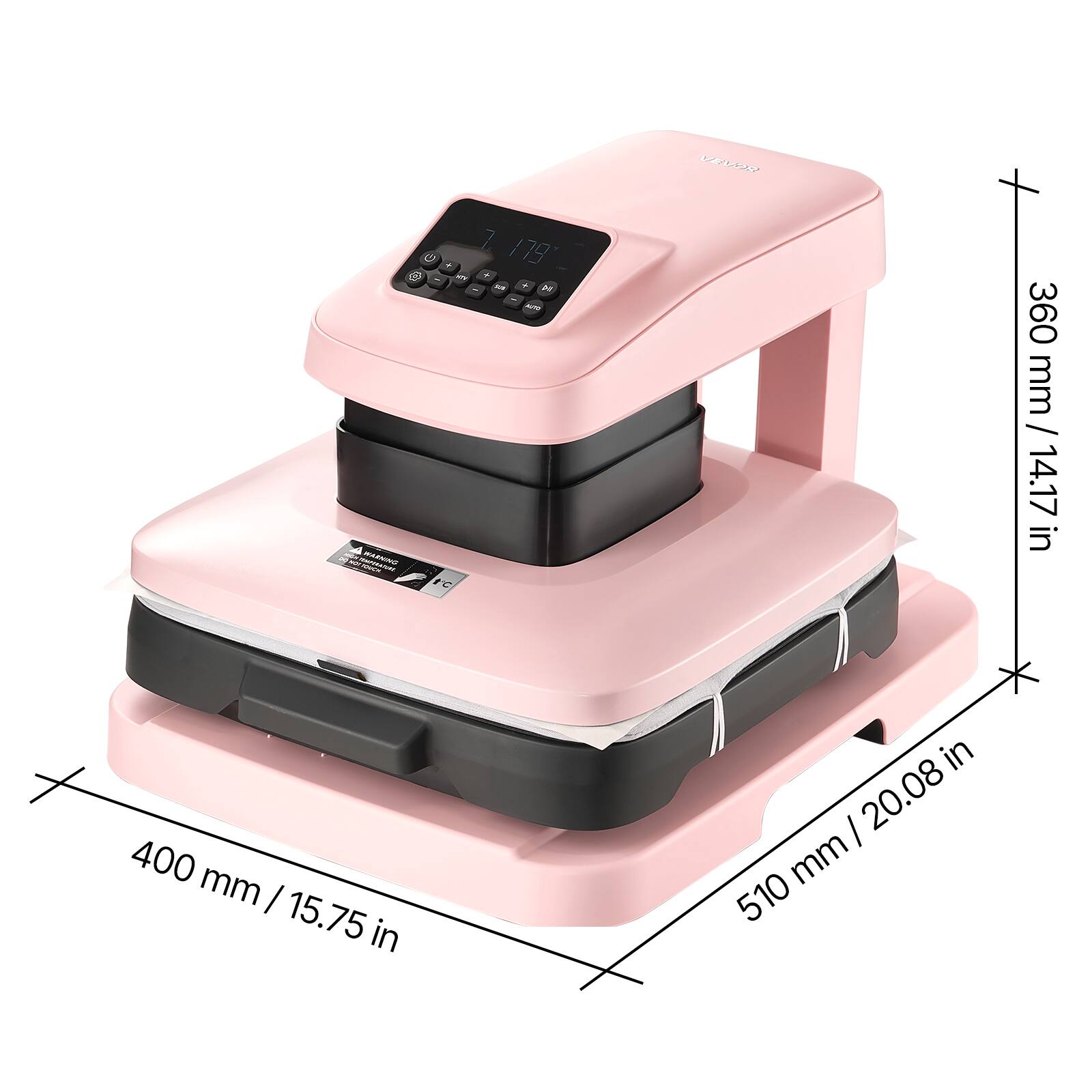 RU 7 / 179  
F e - un i - - e B - AUT a as IC  
360 mm / 14.17 in  
400 mm / 15.75 in  
510 mm / 20.08 in