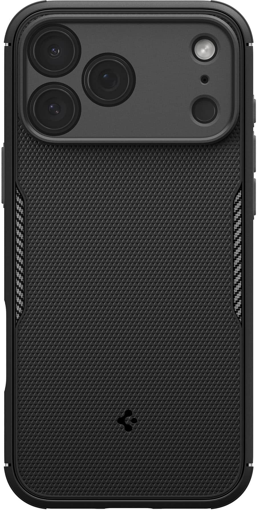 Spigen - Core Armor with MagFit Case for Apple iPhone 17 Pro Max - Black - Front_Zoom