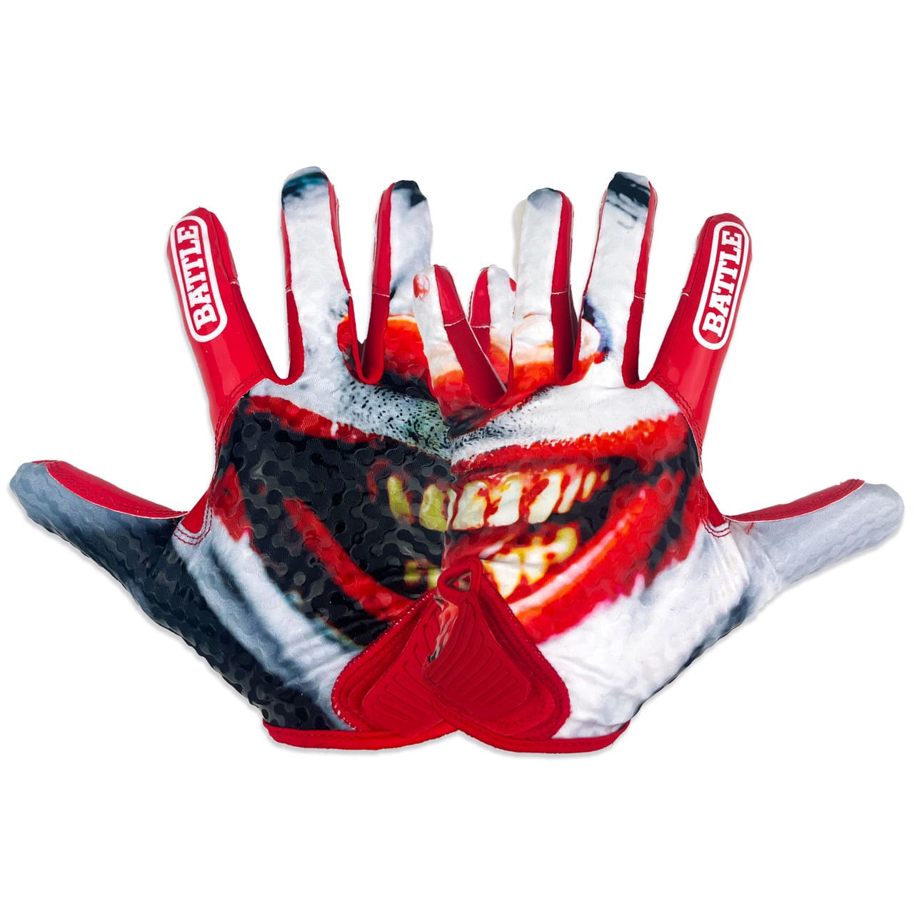 Battle Sports - Chameleon Grin Football Receiver Gloves - Small - Multicolor price history on PriceWatchPro