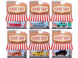 "The Hobby Shop" Set of 6 pieces Series 7 1/64 Diecast Model Cars by Greenlight - Multi