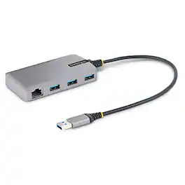 Startech - 3-Port USB Hub with Ethernet