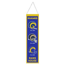 WinCraft - Los Angeles Rams 8" x 32" Evolution Banner - Multicolor