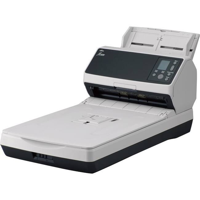 Front. Fujitsu - Fujitsu ImageScanner fi-8290 Flatbed/ADF Scanner - 600 dpi Optical - 24-bit Color - 8-bit Grayscale - 90 ppm (Mono) - 90 - Unknown.