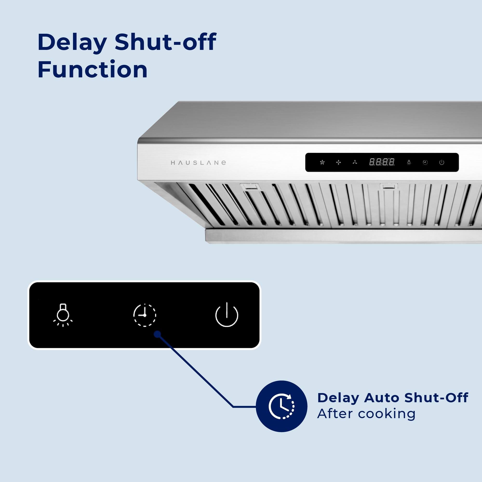 Delay Shut-off Function, Delay Auto Shut-Off After cooking