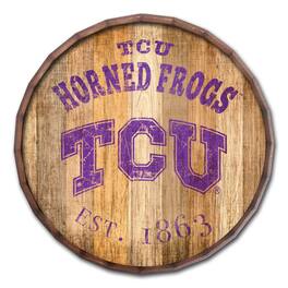 Fan Creations - TCU Horned Frogs 24'' Established Date Barrel Top - Multicolor