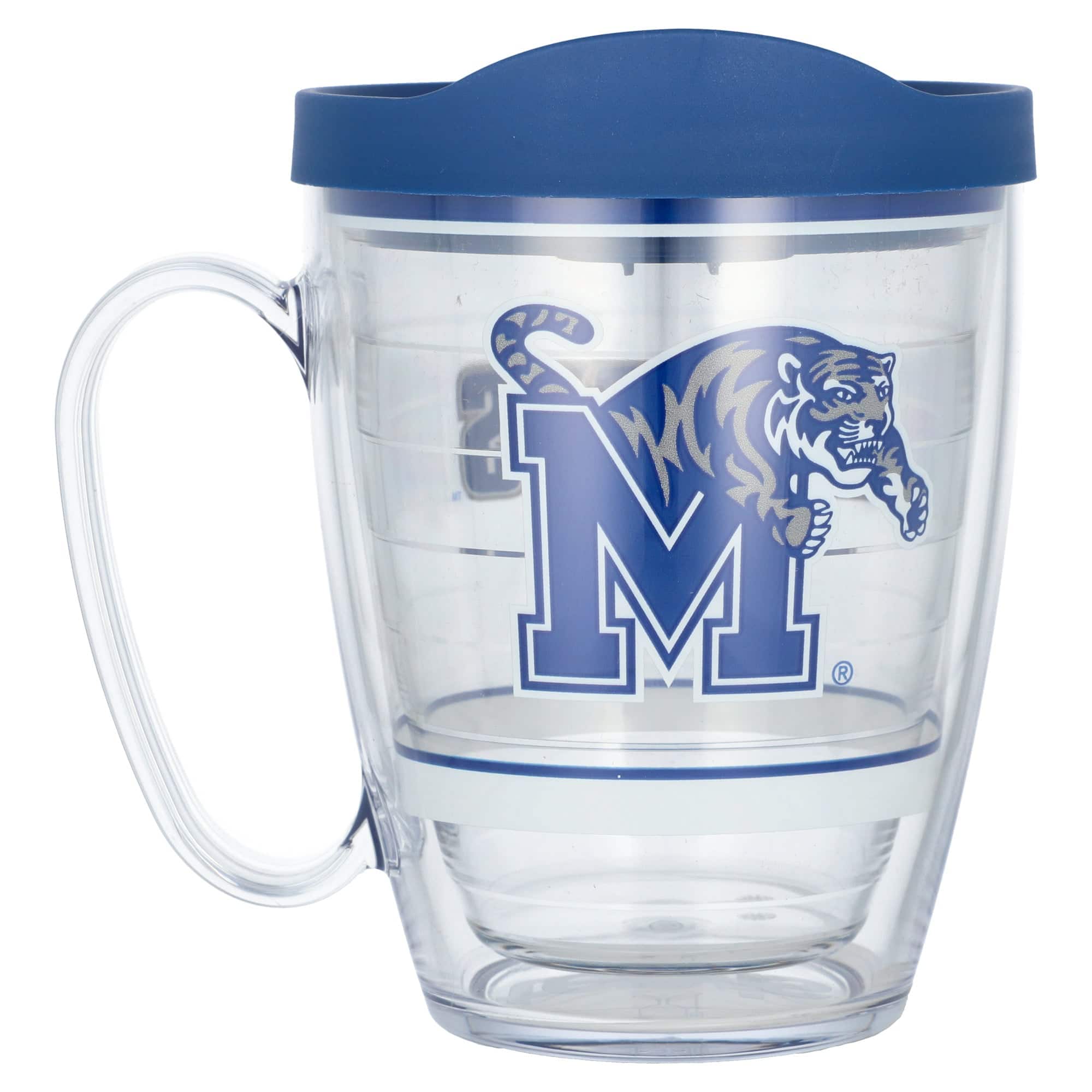 Front. Tervis - Memphis Tigers 16oz. Tradition Classic Mug - Multicolor.