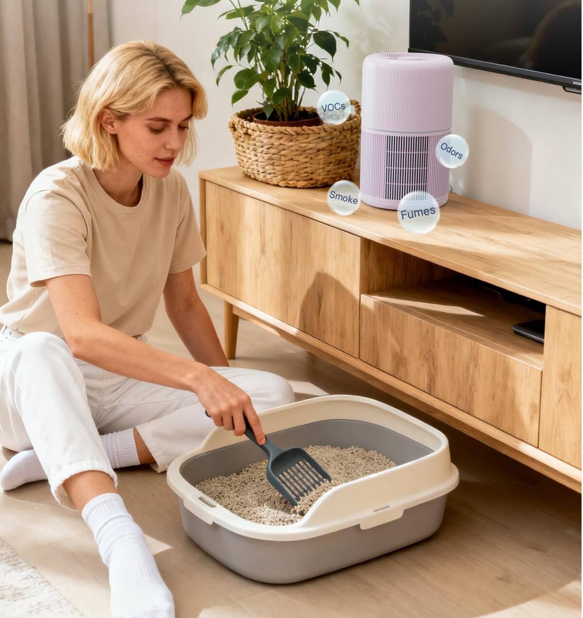 1. VOCs
2. Odors
3. Smoke
4. Fumes