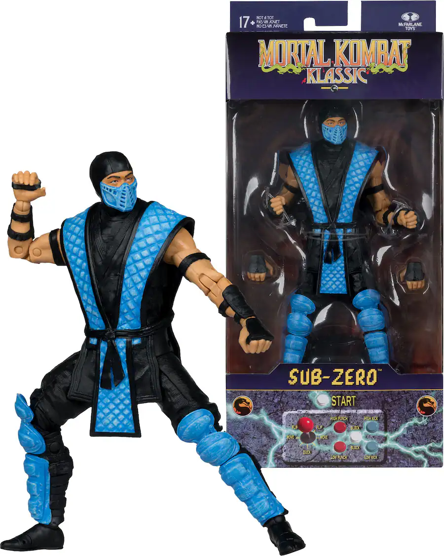 McFarlane Toys Mortal Kombat Klassic Sub Zero 7