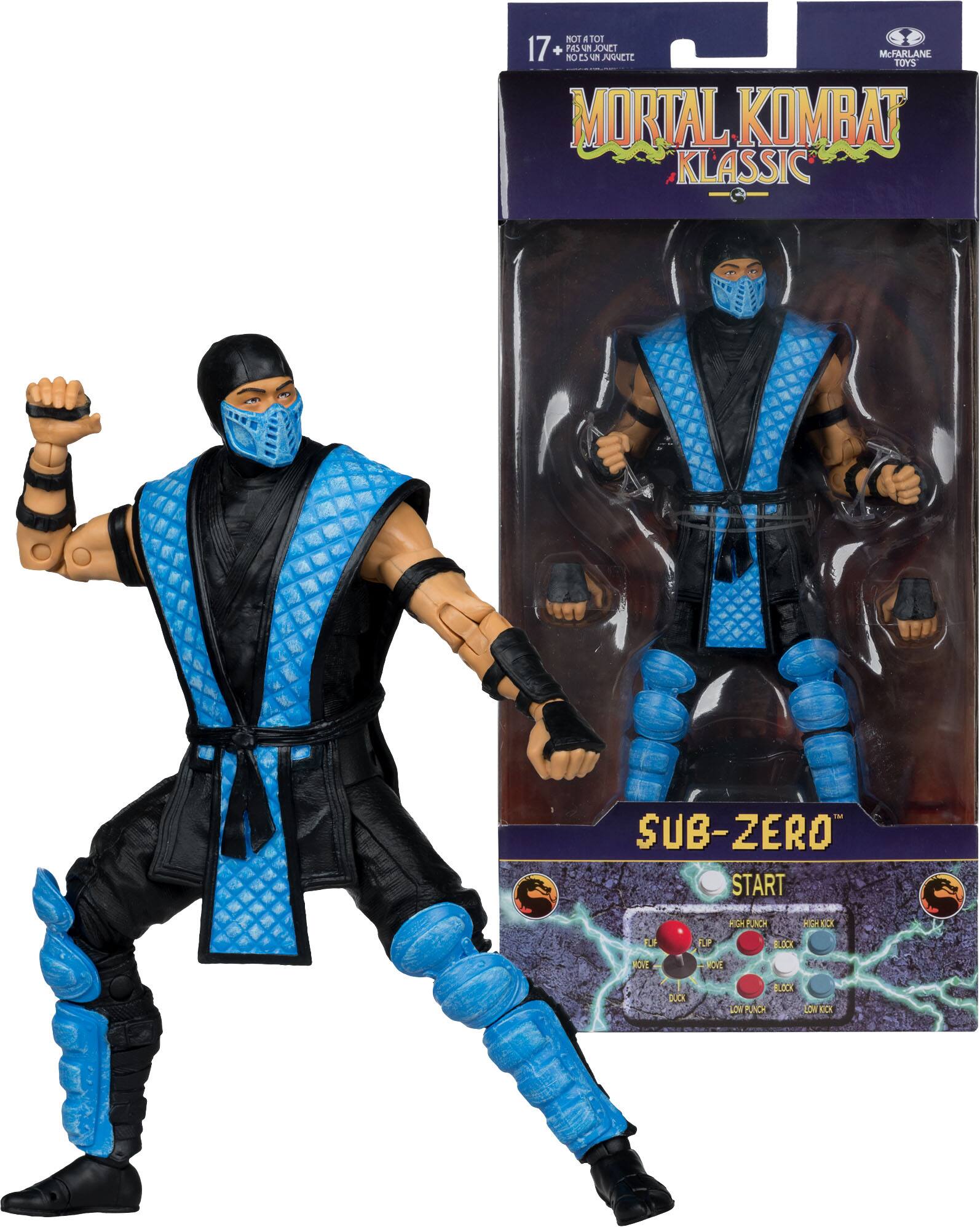 McFarlane Toys - Mortal Kombat Klassic Sub-Zero 7" Action Figure