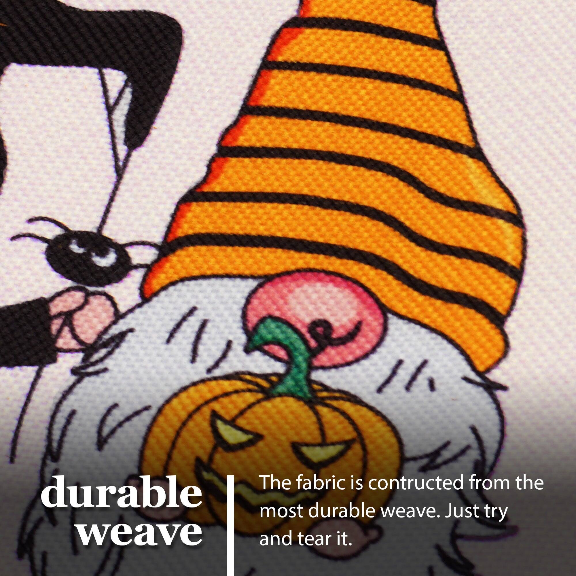 The fabric is constructed from the most durable weave. Just try and tear it.