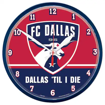 10 12 11 1 FC DALLAS 2 96 9 3 8 DALLAS 'TIL I DIE 7 5 6 4 2012 1 Printed in the U.S.A. WinCraft