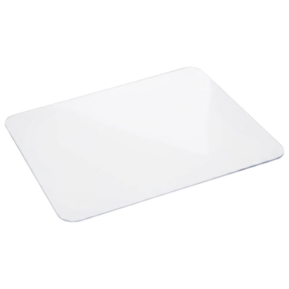 Front. Floortex - CraftTex, Ultimate Craft Table Protector Mat, Super-Strong Clear Polycarbonate, Size 20" x 36" - Clear.