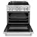 Angle. ZLINE - 30 in. 4.0 cu. ft. Legacy Freestanding Dual Fuel Range with 6 Burners and Electric Convection Oven in Stainless Steel - Stainless steel.