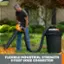 The text on the image reads: "WORK FLEXIBLE INDUSTRIAL STRENGTH 8 FOOT HOSE CONNECTOR."