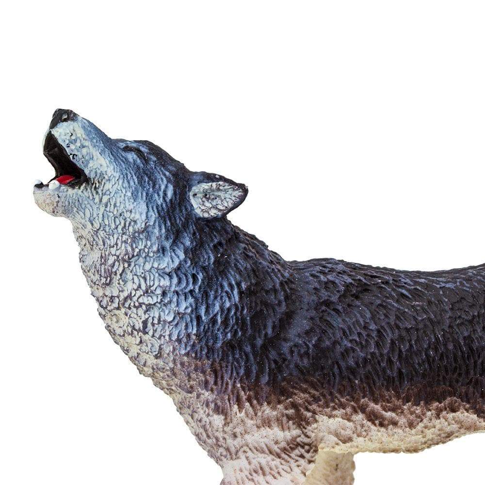 Alt View 2. Safari Ltd. - Gray Wolf Toy Figurine.
