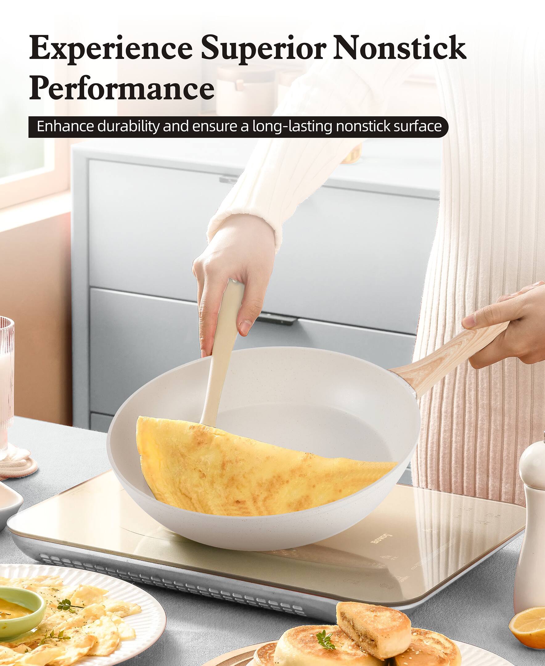 Experience Superior Nonstick Performance

Enhance durability and ensure a long-lasting nonstick surface