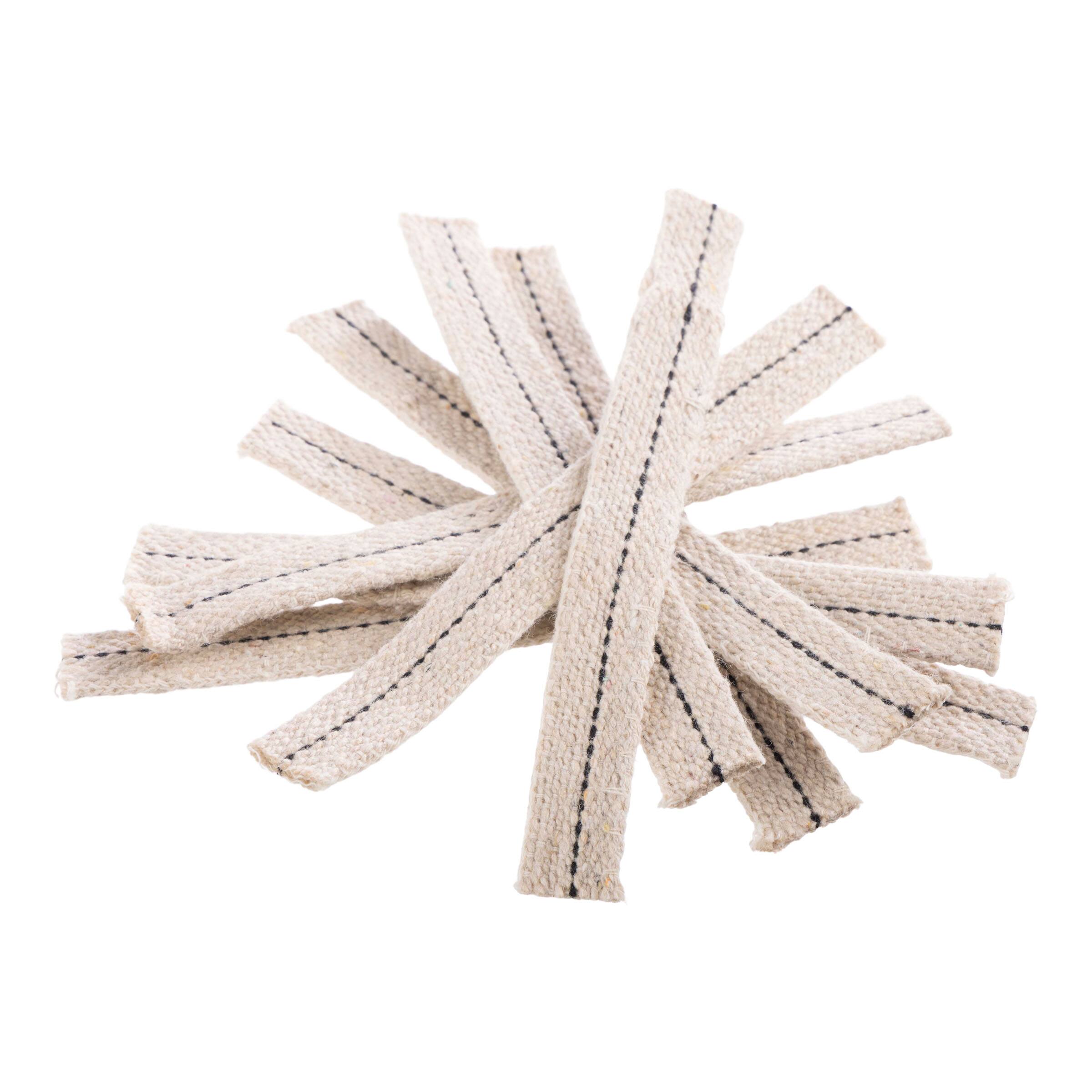 Alt View 1. Kings County Tools - 5x1/2in Oil Lamp Wicks 10-Pack.