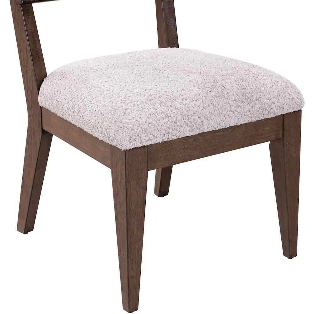 Front. Liberty Furniture Industries - Cascade Falls Panel Back Side Chair for Dining Room - Set of 2 - Satin Espresso - Satin Espresso.