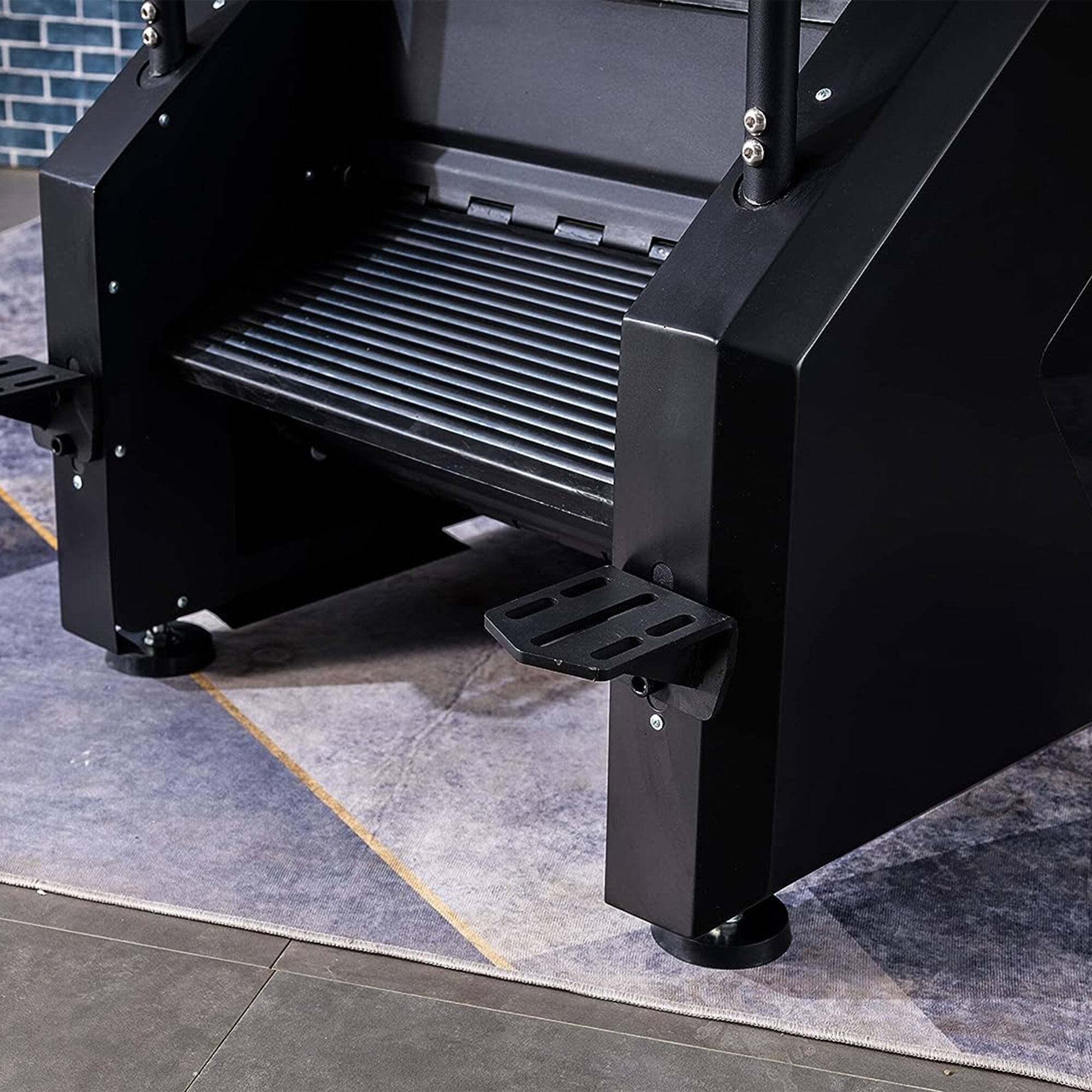 Alt View 1. Signature Fitness - Signature Fitness Continuous Climber Gym Equipment Stair Stepper for Exercise - Black.