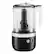 Left. KitchenAid - 5 Cup Cordless Rechargeable Chopper - Black Matte.