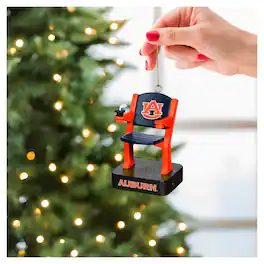 Evergreen Enterprises - Auburn Tigers Stadium Seat Ornament with Sound - Multicolor