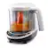 Angle. Baby Brezza - Deluxe Baby Food Maker - White/Black/Orange.