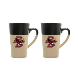 The Fanatic Group - Boston College Eagles 16oz. Two-Pack Ceramic Mug Set - Black