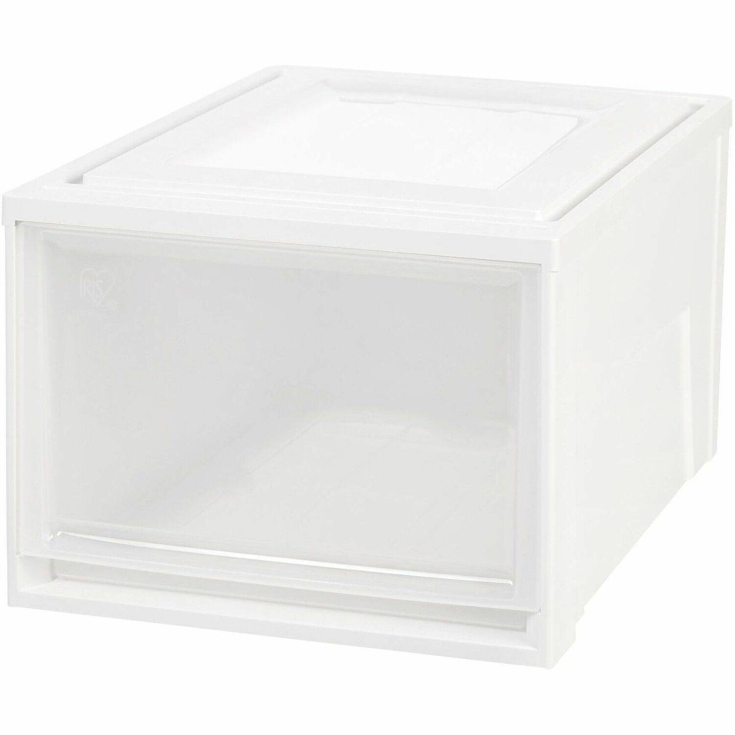 Front. IRIS - IRIS Stackable Storage Box Drawer 1 Each.
