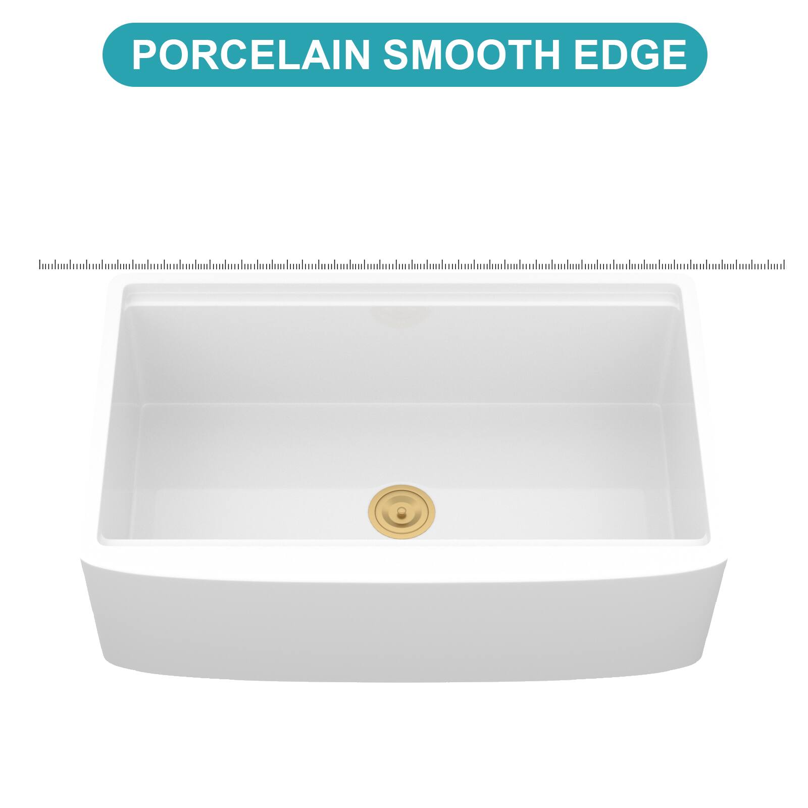 PORCELAIN SMOOTH EDGE