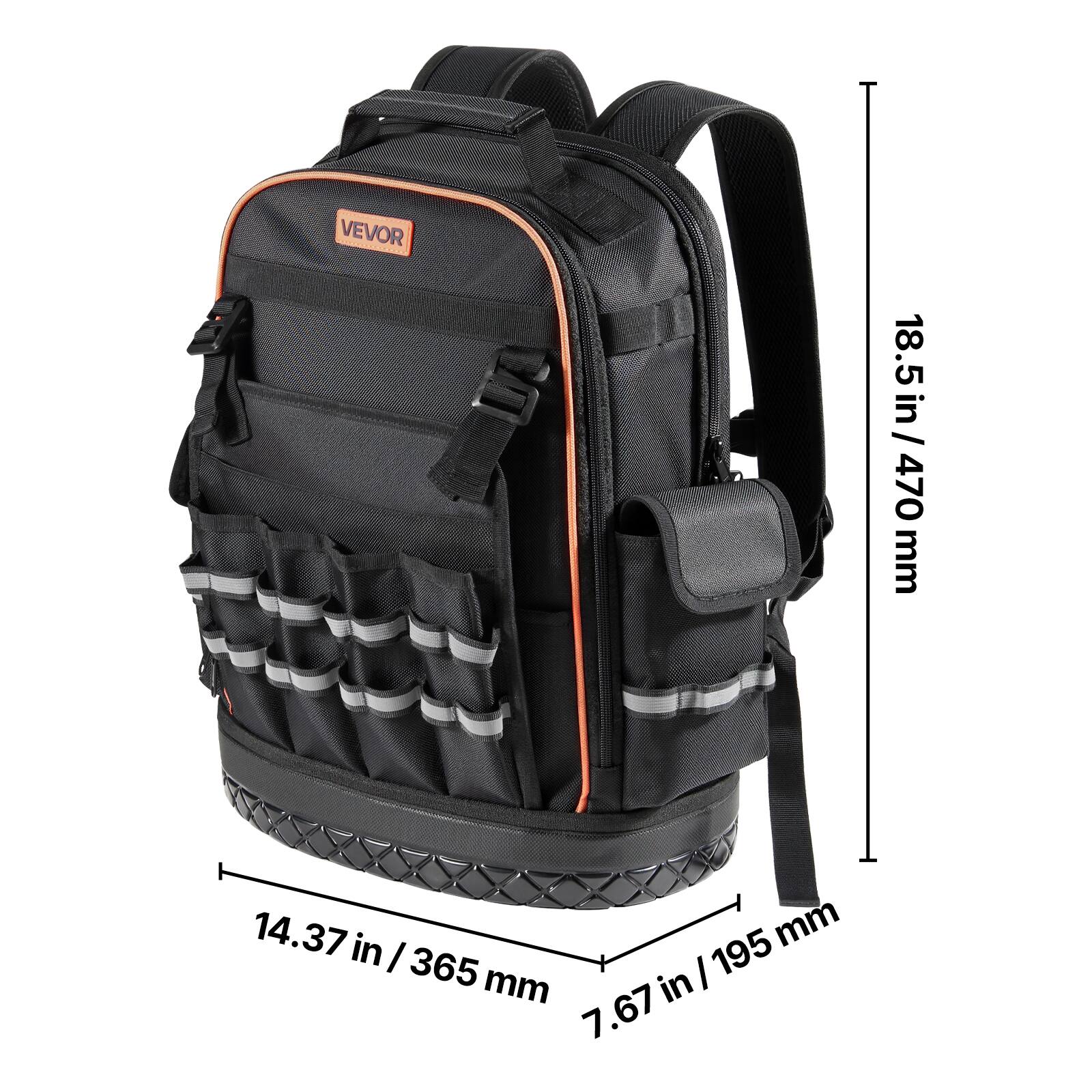 VEVOR

18.5 in / 470 mm

14.37 in / 365 mm

7.67 in / 195 mm