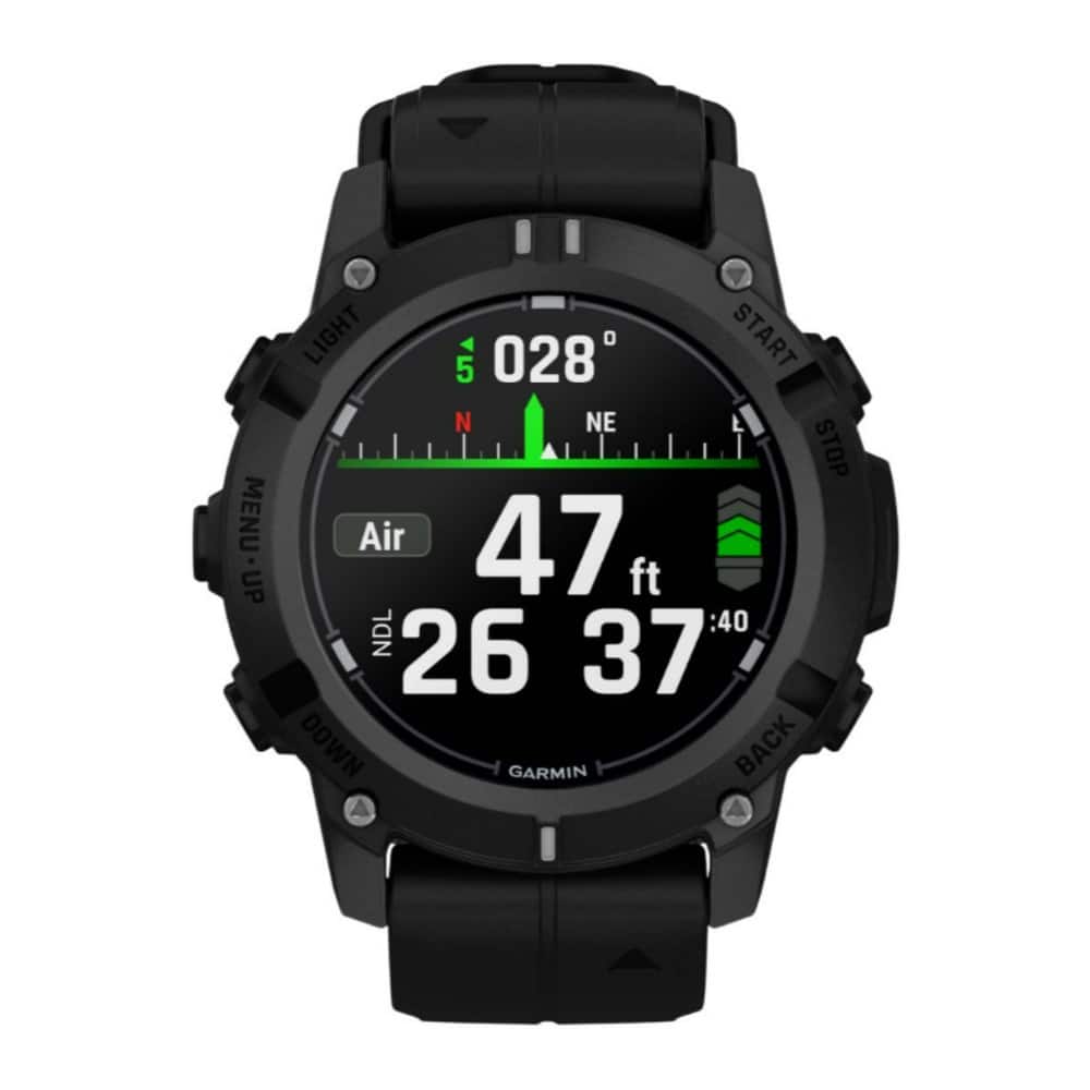 【新品未使用】GARMIN DESCENT G2 ブラック Garmin Descent G2 Dive 45mm GPS Smart Watch Black Black