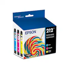 Designed for excellence, Epson 212 Standard-capacity cartridges come in a variety of colors: Cyan, Magenta, and Yellow. These cartridges are compatible with Epson printers and are known for their high-quality printing and long-lasting performance.