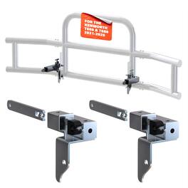 Mockins - Folding Front Bumper Guard Brackets for Kenworth New Models T660/T680 2021-2025 (Brackets ONLY)