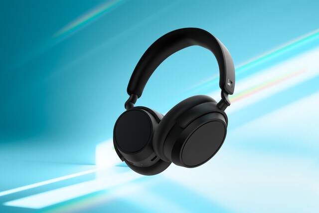 Alt View 6. Sennheiser - Sennheiser - ACCENTUM Plus Wireless Bluetooth Headphones, Adaptive Hybrid ANC - Black - Black.