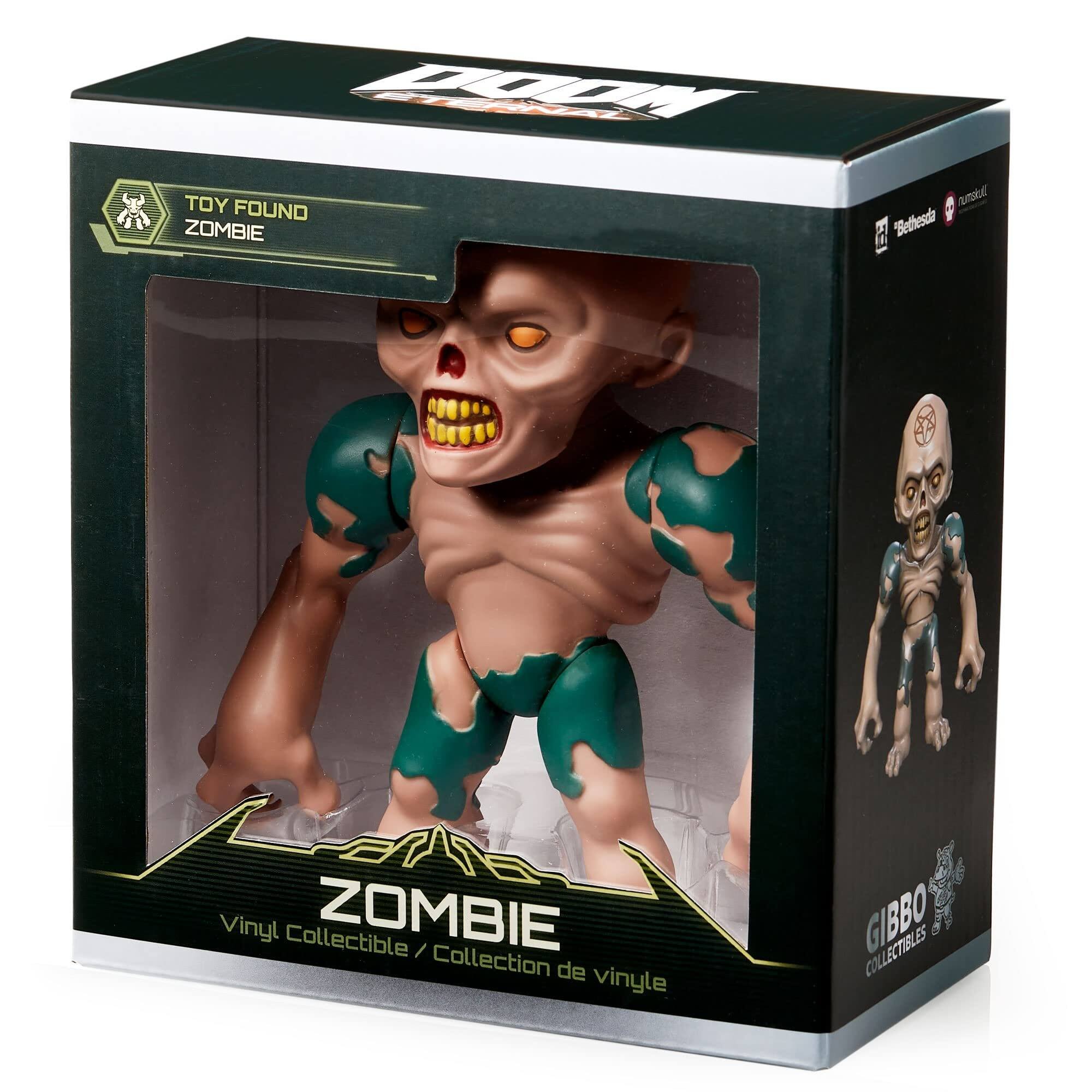 DOOM Eternal Toy Found numskull ZOMBIE 122 *Bethesda  
Vinyl Collectible ZOMBIE I Collection de vinyle  
GIBBO COLLECTIBLES